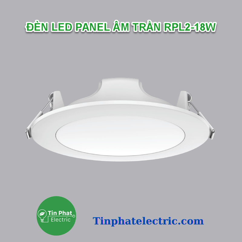 TP-11333 - Đèn LED Panel Âm Trần RPL2-18W (RPL2-18T, RPL2-18N, RPL2-18V)