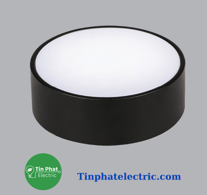 TP-11964 - Đèn Led Downlight Nổi Tràn Viền Series SRDLB (Thân Đèn Tròn, Màu Đen)