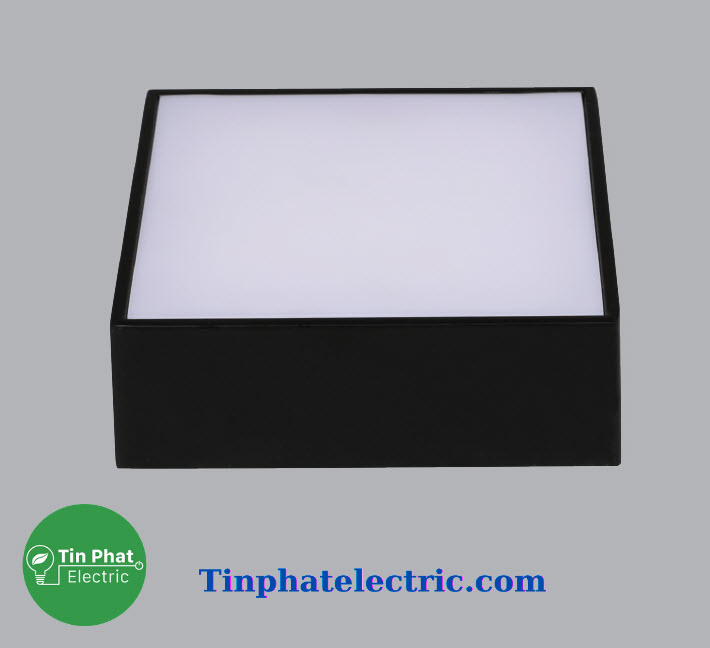 TP-12029 - Đèn Led Downlight Nổi Tràn Viền Series SSDLB (Thân Đèn Vuông, Màu Đen)