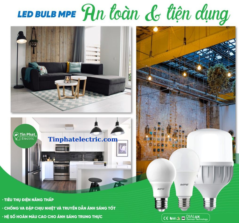 TP-12160 - Đèn Led Bulb MPE ( Seri LBD )