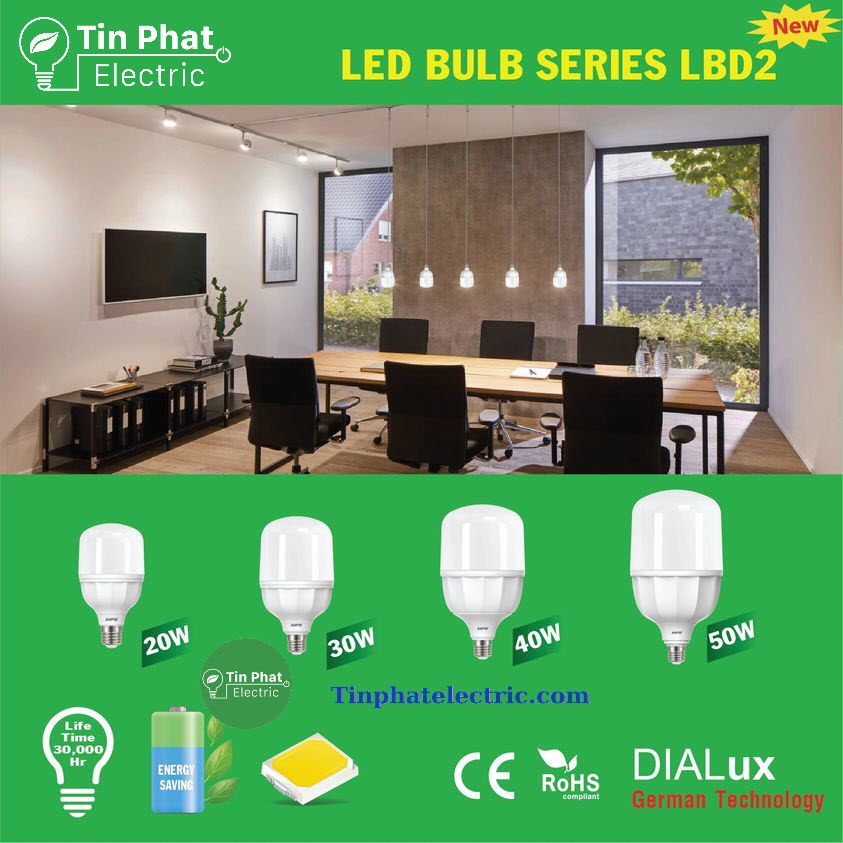 TP-12201 - Đèn Led Bulb MPE ( Seri LBD2 )