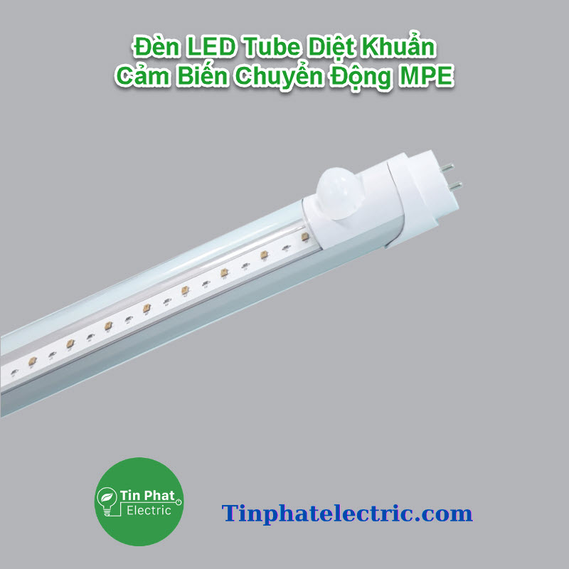 TP-12786 - Đèn LED Tube Diệt Khuẩn Cảm Biến Chuyển Động MPE (60cm 6W, 1m2 12W)
