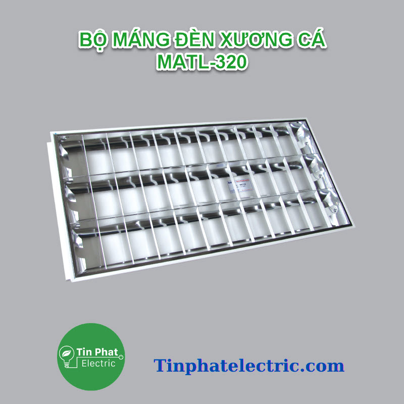 TP-12829 - BỘ MÁNG ĐÈN XƯƠNG CÁ MATL-320 ( MATL-320T, MATL-320V )