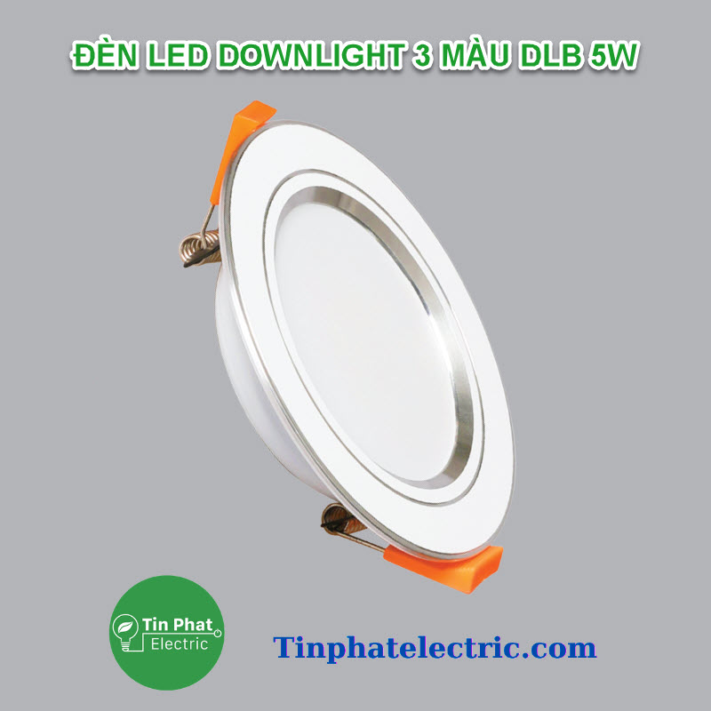 TP-13137 - ĐÈN LED DOWNLIGHT 3 MÀU DLB 5W