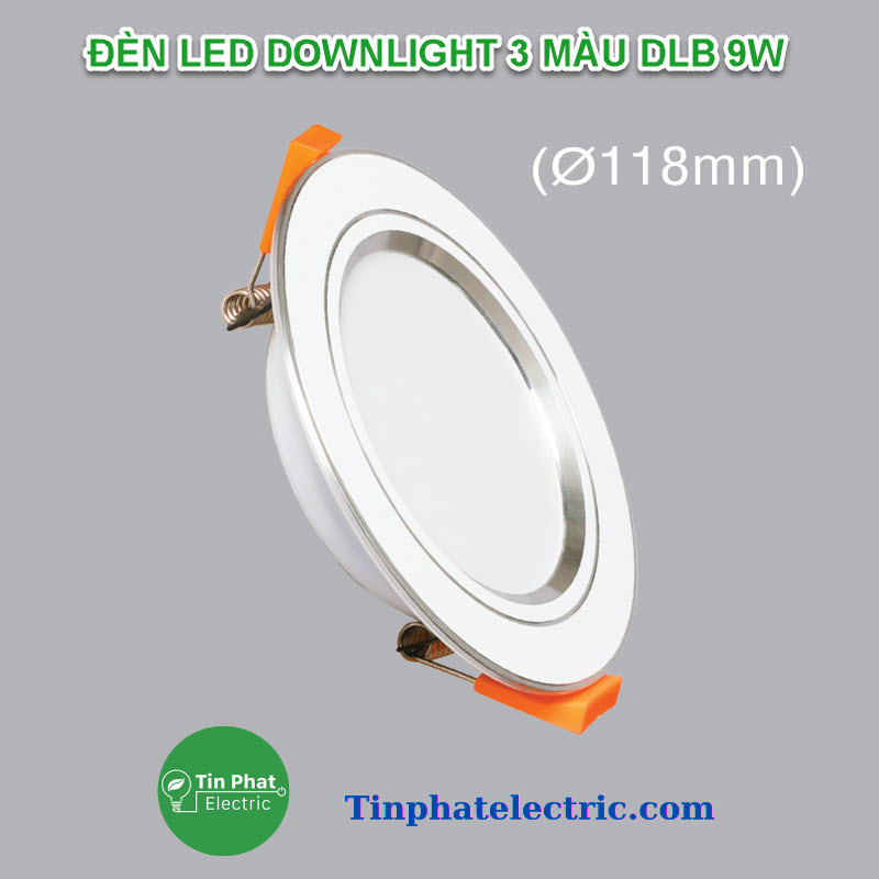 TP-13149 - ĐÈN LED DOWNLIGHT 3 MÀU DLB 9W