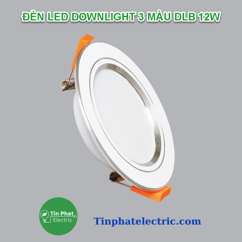 TP-13169 - ĐÈN LED DOWNLIGHT 3 MÀU DLB 12W