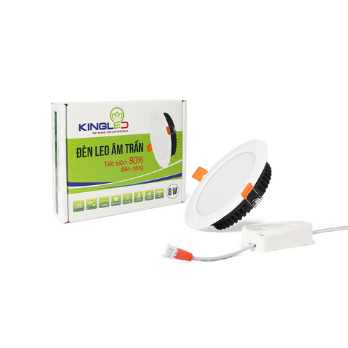 TP-4360 - ĐÈN LED DOWNLIGHT 8W 1 MÀU (DL-8-T120)