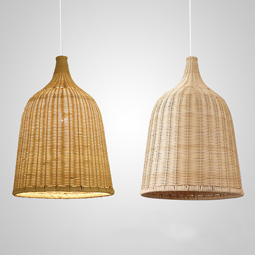 TP-6501 - Đèn Thả Mây Tre Đan Nghệ Thuật