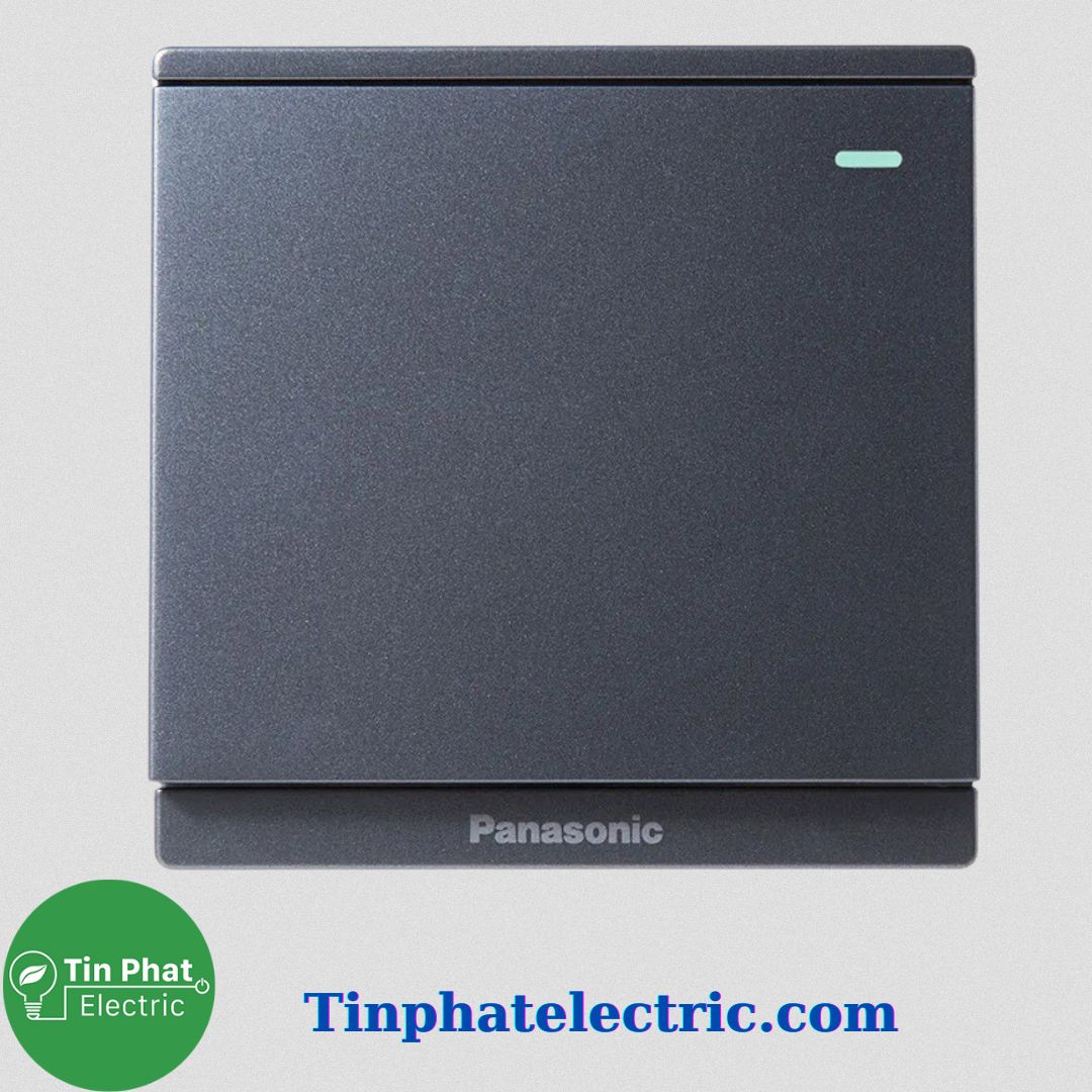 TP-8608 - [Moderva] Bộ 1 công tắc 1 chiều Panasonic Trắng/ Vàng/ Xám