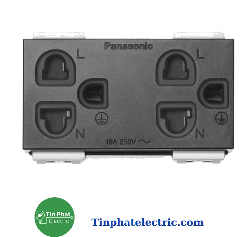 TP-8704 - Ổ cắm đôi Wide Series Panasonic WEV1582H/ WEV1582-7H