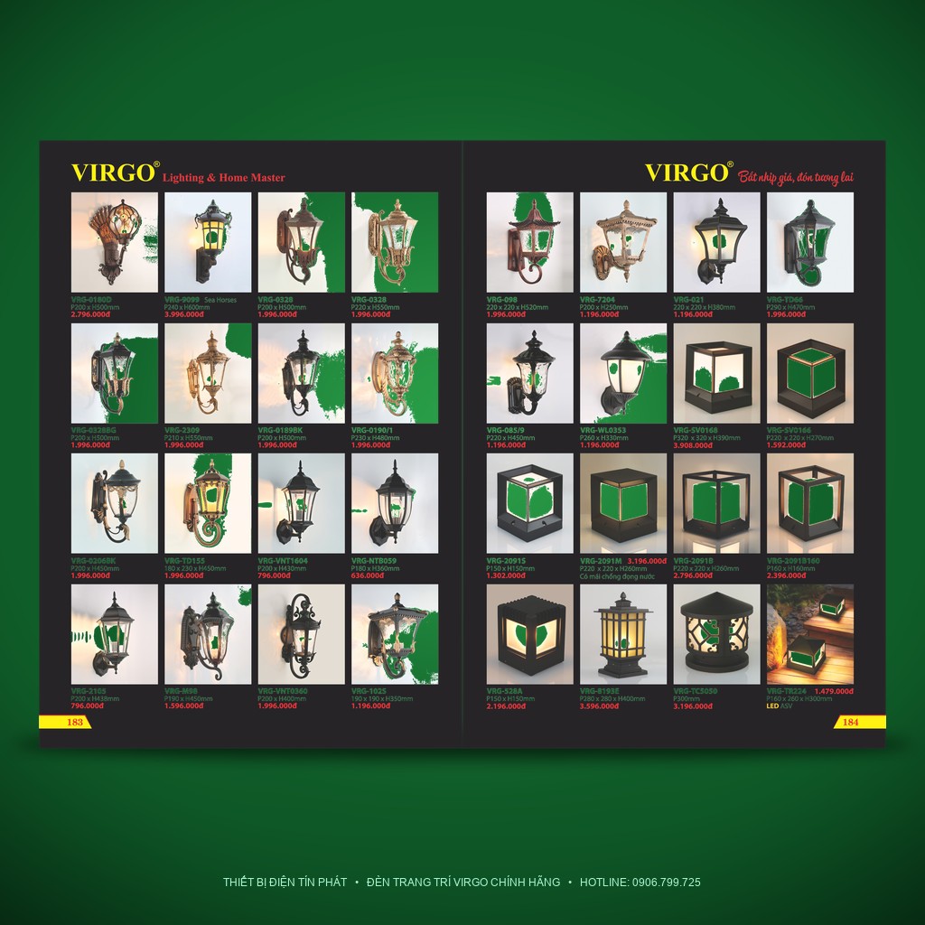 VRG-2091B160 - Đèn Trang Trí VIRGO VRG-2091B160
