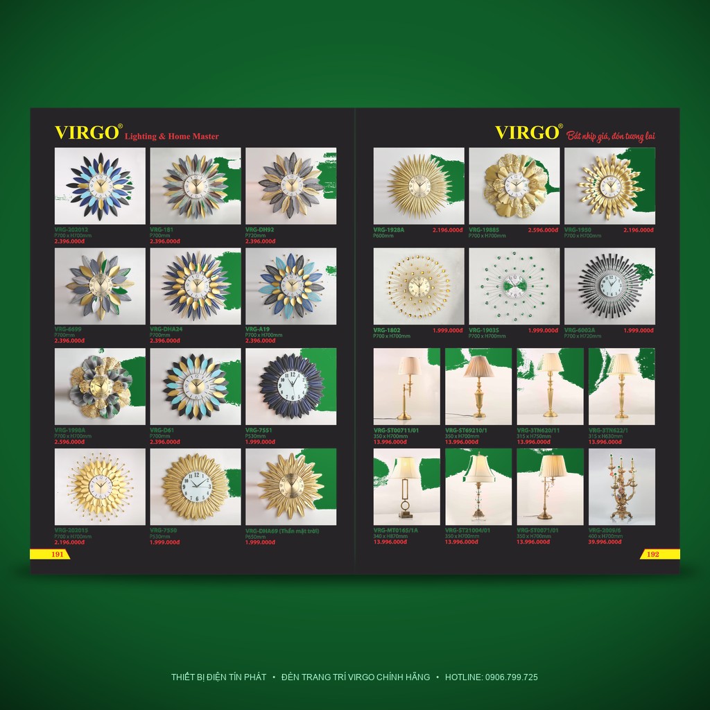 VRG-6002A - Đèn Trang Trí VIRGO VRG-6002A
