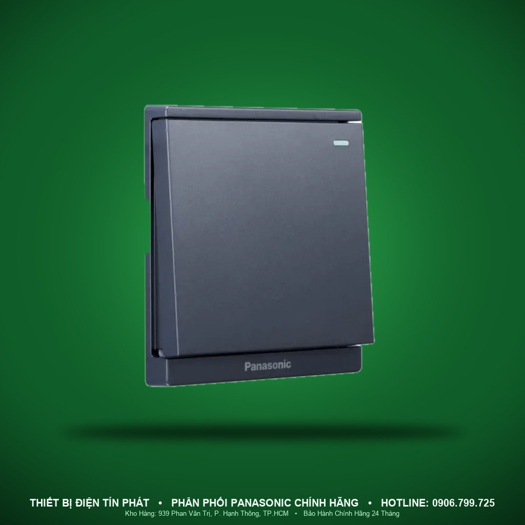 WMF512-VN - WMF512-VN – Bộ 1 công tắc C 2 chiều bắt vít có chỉ báo quang 10A 250V, màu trắng – Moderva – Panasonic