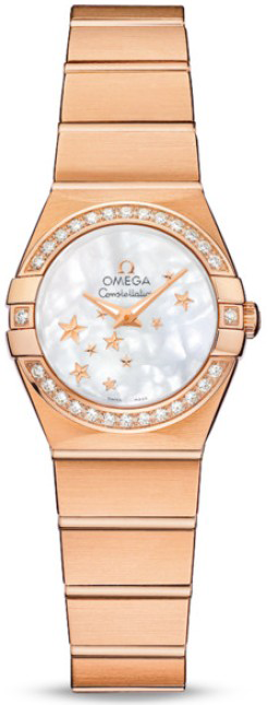 OMEGA CONSTELLATION QUARTZ 123.55.24.60.05.003, 24 MM