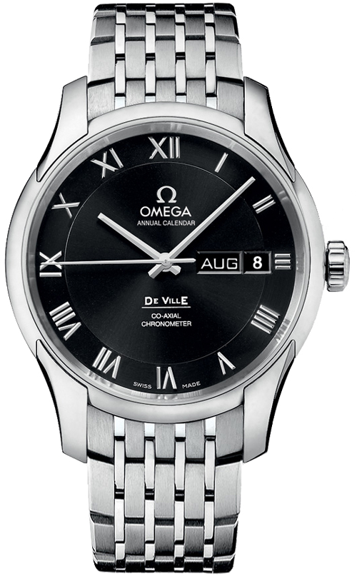 DE VILLE DE VILLE OMEGA CO-AXIAL ANNUAL CALENDAR 431.10.41.22.01.001, 41 MM