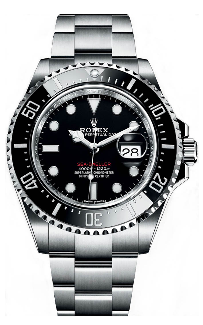 SEA-DWELLER STAINLESS STEEL 126600-0001, 43MM