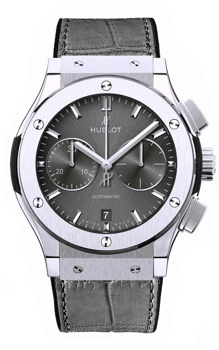 HUBLOT CLASSIC FUSION CHRONOGRAPH MENS WATCH 521.NX.7071.LR, 45MM