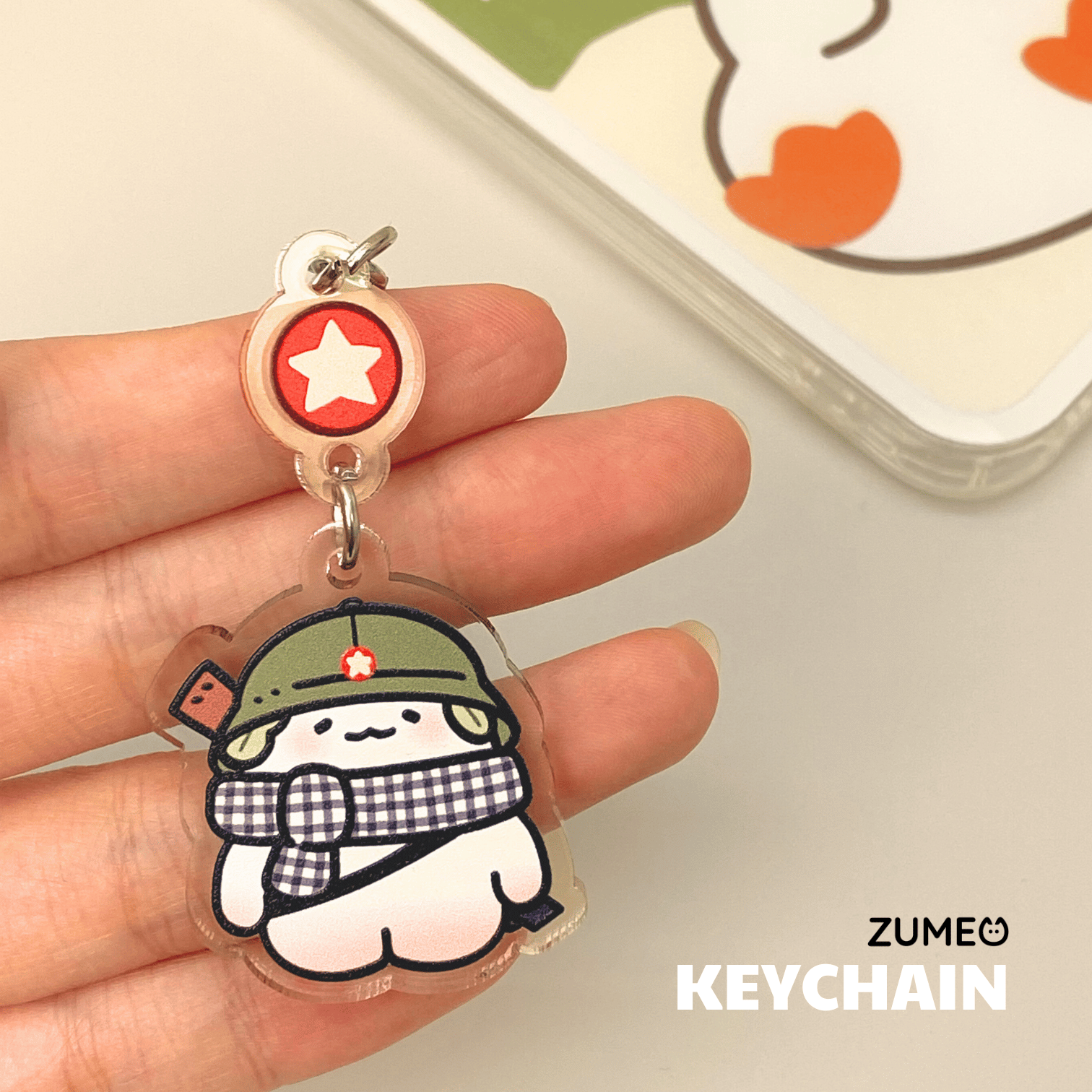 Móc khóa Củ Cải Quả Cảm
