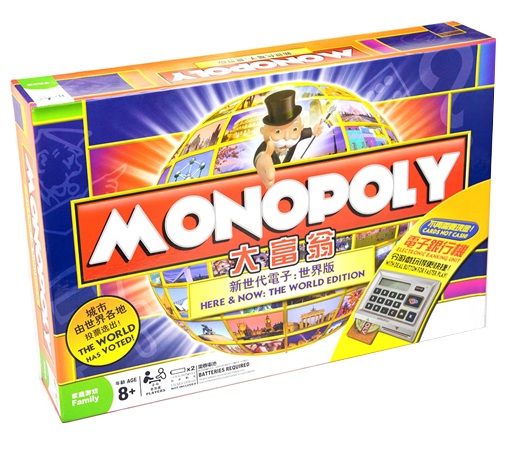Cờ Tỷ Phú Monopoly Here & Now - The World Edition