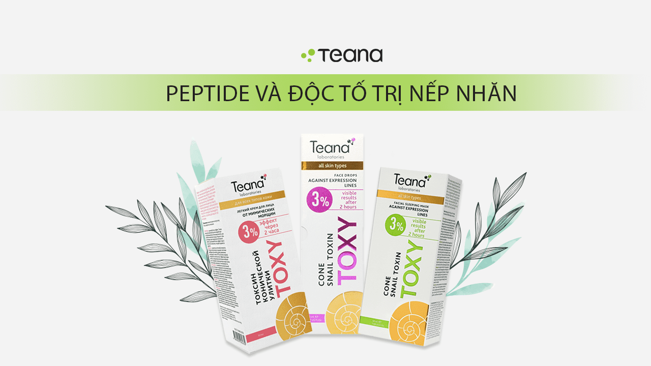 PEPTIDE VÀ ĐỘC TỐ TRỊ NẾP NHĂN 