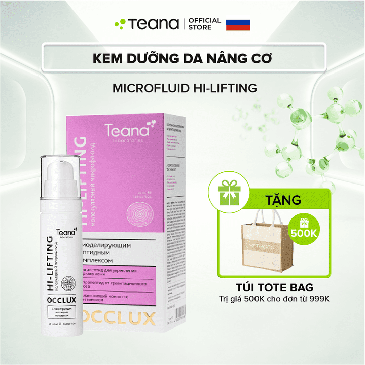 Kem dưỡng Teana Occlux  Molecular Microfluid Hi-Lifting