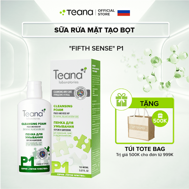 Sữa rửa mặt tạo bọt Teana 