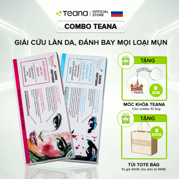 Combo TEANA giải cứu làn da - đánh bay mọi loại mụn