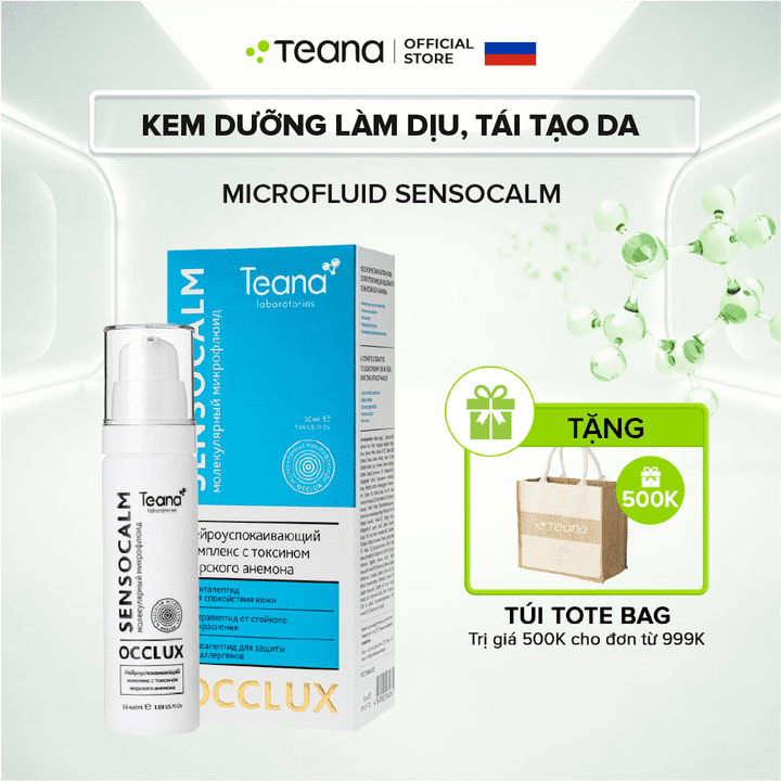 Kem dưỡng Teana Occlux Molecular Microfluid Sensocalm