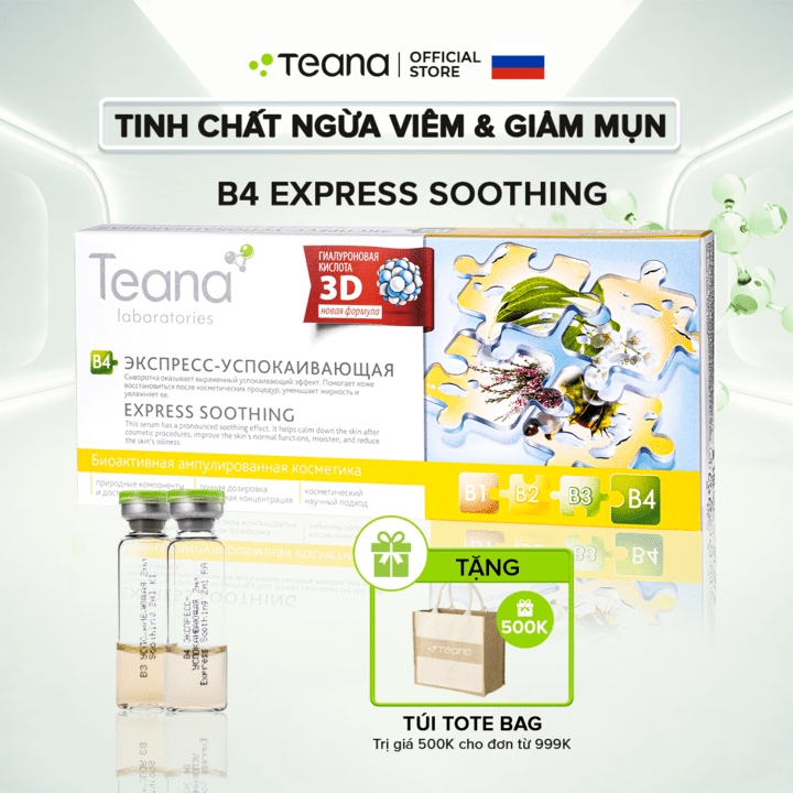 Tinh chất dưỡng da TEANA B4 Express-Soothing Serum