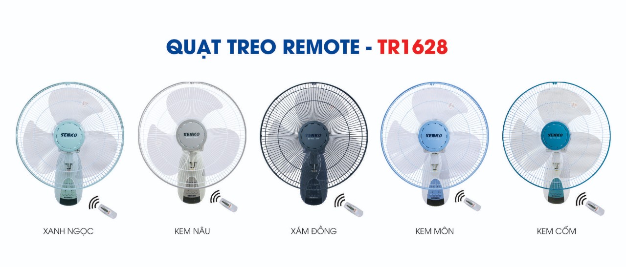 Quạt treo có remote Senko TR1628