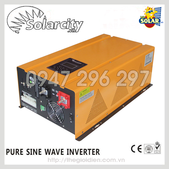 Kích điện sin chuẩn 6000W / 48V LCD Inverter Power RP