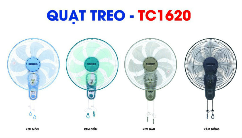 Quạt treo 2 dây Senko TC1620