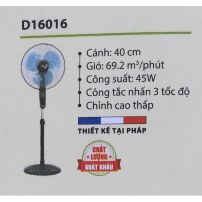 Quạt đứng ASIAvina - D16016