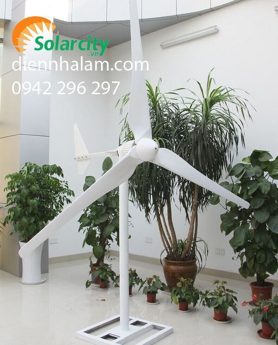 MÁY PHÁT ĐIỆN TUA BIN GIÓ 1200W SOLARCITY WIND POWER TURBINE