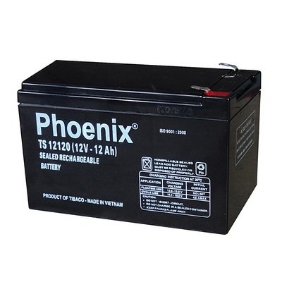 ẮC QUY PHOENIX KÍN KHÍ CN 12V-7.2AH (TS1272)