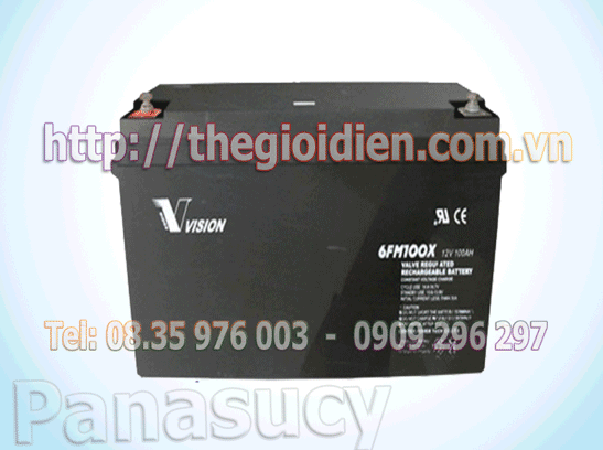 ẮC QUY VISION 12V-90AH (6FM90E-X)