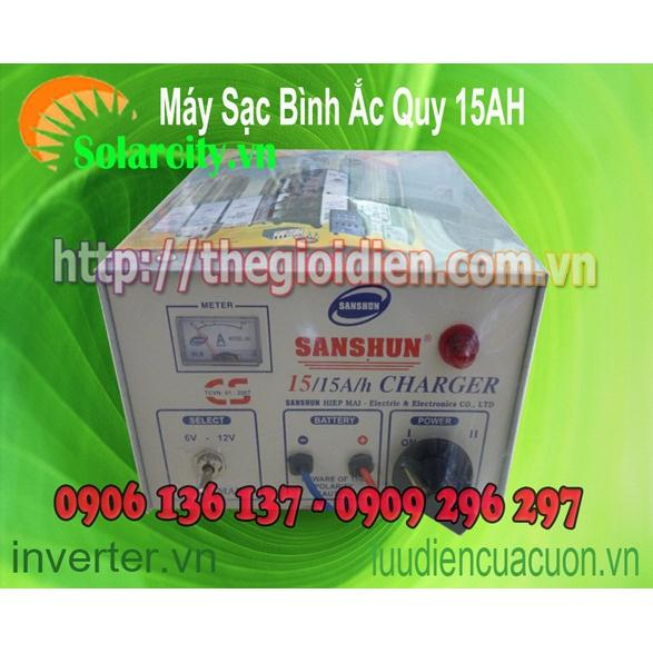 Sạc bình ắc quy Sanshun 15A