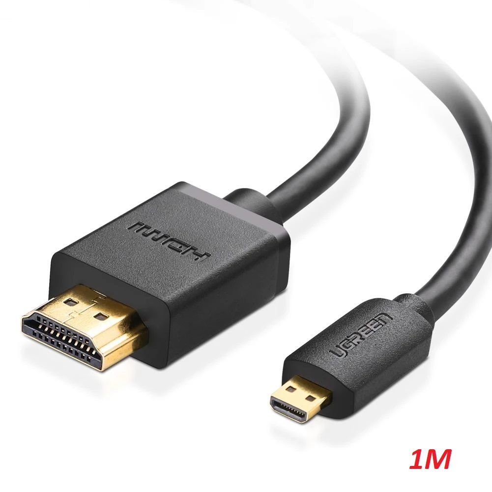 Ugreen 40506 1m màu đen 4K 60Hz cáp Micro HDMI ra HDMI HD127