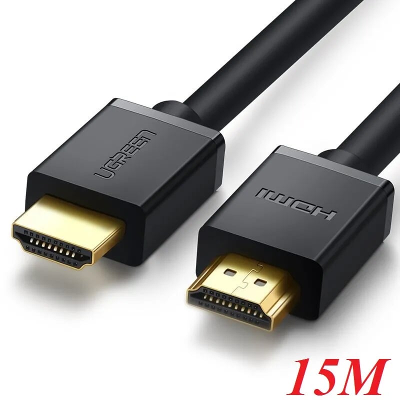 Ugreen 40555 15M 1080p 60hz cáp Hdmi 1.4V thuần đồng màu đen 19+1 Hd104