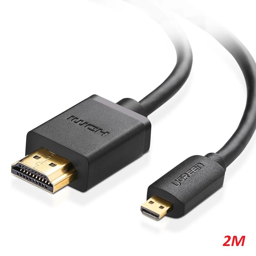 Ugreen 40507 2M màu đen cáp 4K 60Hz Micro HDMI ra HDMI HD127