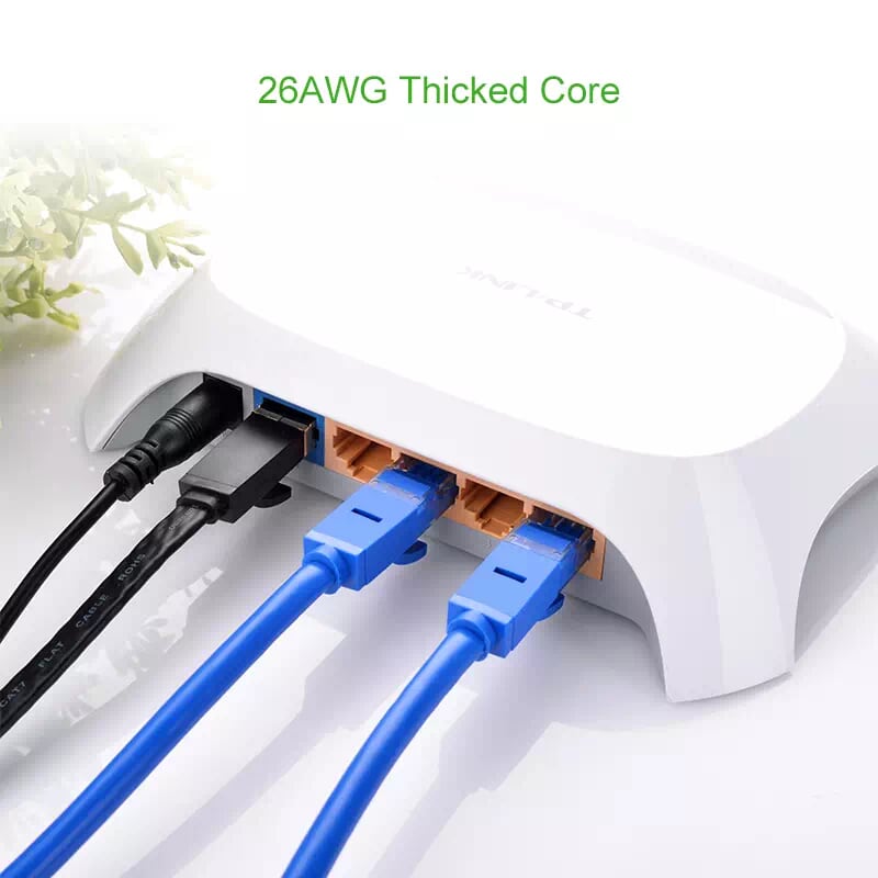 Ugreen 11202 2M Màu xanh Cáp mạng LAN CAT6 UPT NW102