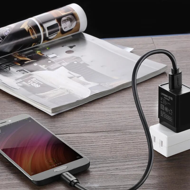 Ugreen 20880 0.25M màu Đen Dây USB 3.0 sang USB-C US184