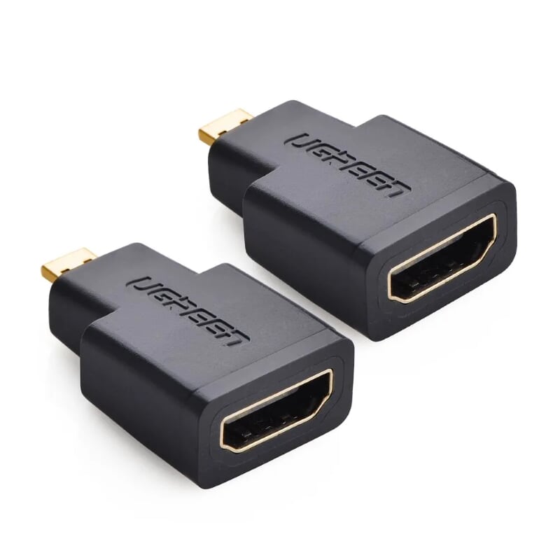 Ugreen 20106 Màu Đen Đầu chuyển đổi Micro HDMI sang HDMI 20106