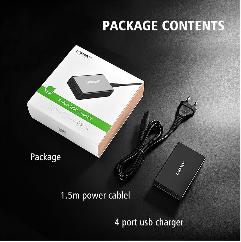 Ugreen 10386 3M màu Đen Cáp sạc truyền dữ liệu USB 2.0 sang MINI USB đầu mạ vàng US132