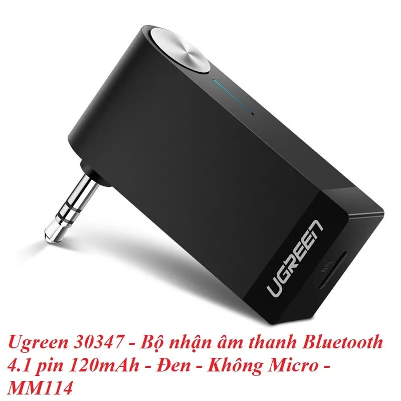 Ugreen 30347 BT 4.1 màu Đen Thiết bị nhận âm thanh Bluetooth không Micro MM114