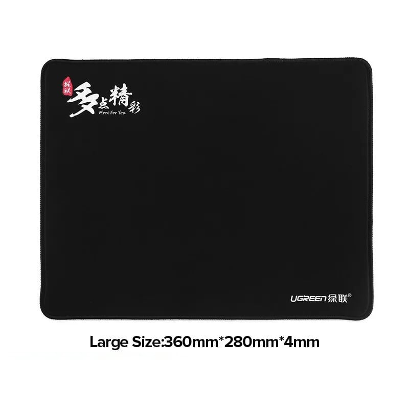 Ugreen 40405 Màu đen Mouse Pad kích thước 360*280*4mm LP126