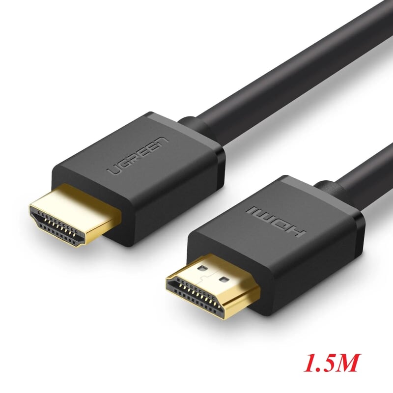 Ugreen 60820 1.5M 1.4 cáp Hdmi thuần đồng màu đen 19+1 HD104