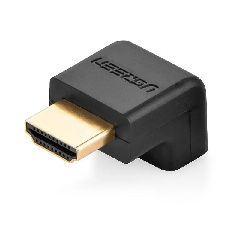 Ugreen 20109 Màu Đen Đầu nối dài HDMI gập 90 độ HD112