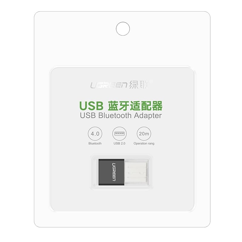 Ugreen 30722 BT 4.0 màu Đen USB nhận Bluetooth hô trợ APTX CM109