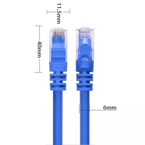 Ugreen 20157 0.5M Màu xanh Cáp mạng LAN CAT6 UPT NW102